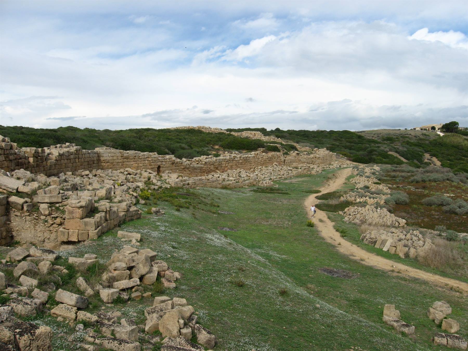 Selinunte : l'Acropoli e le mura ciclopiche