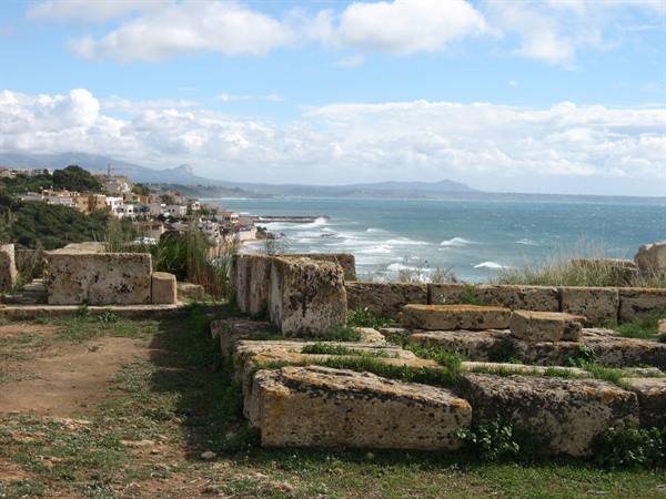 Selinunte : mare agitato