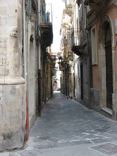 Siracusa : viuzza del centro