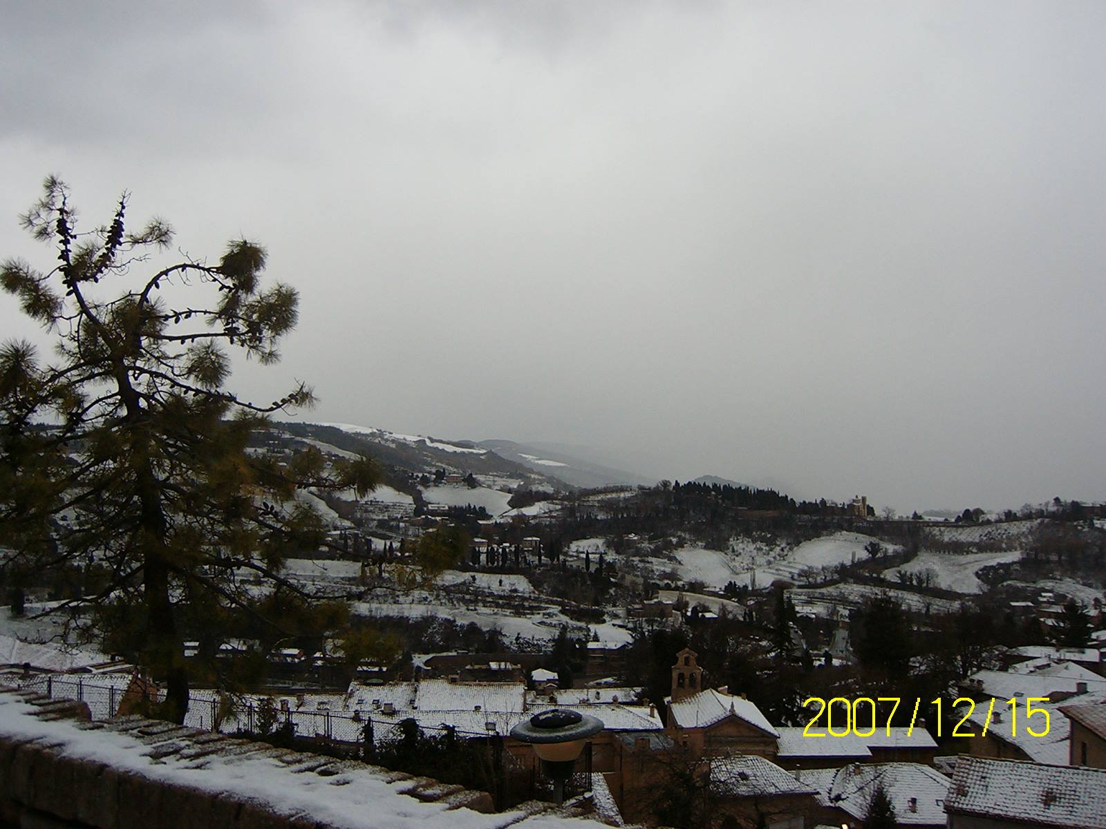 Urbino sotto la neve