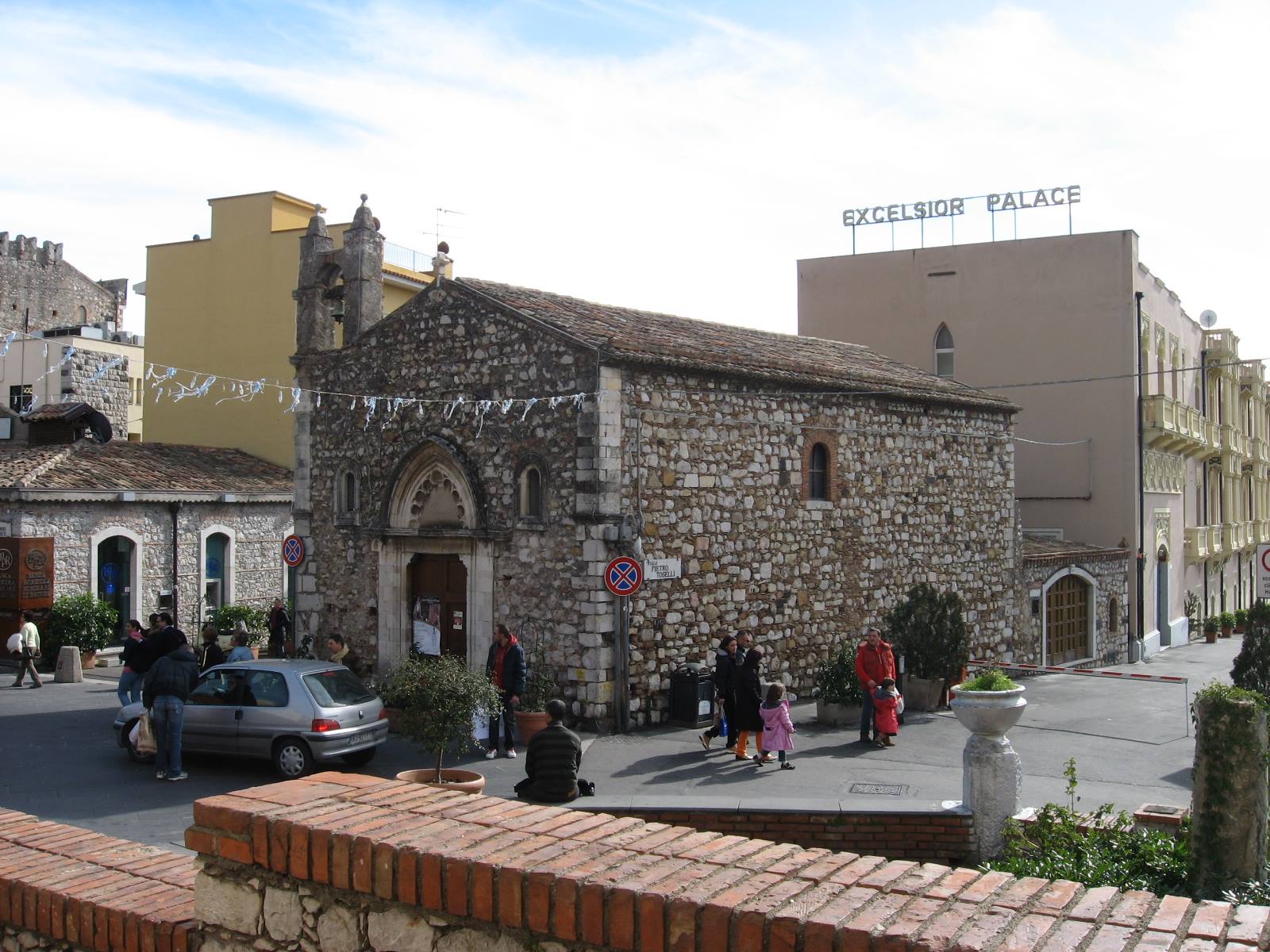 Taormina : una piazzetta