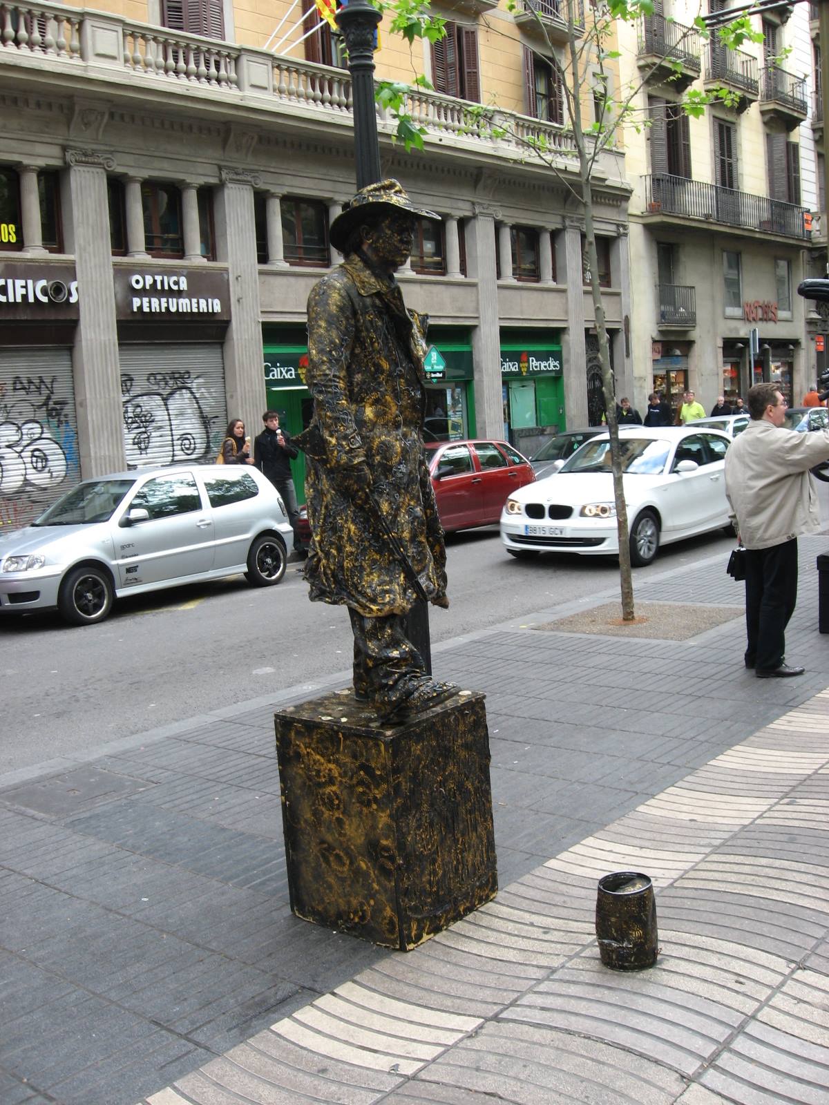 Barcellona :artisti di strada