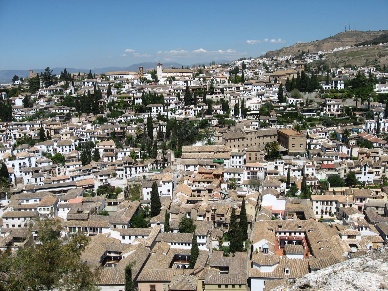 vista sulla città