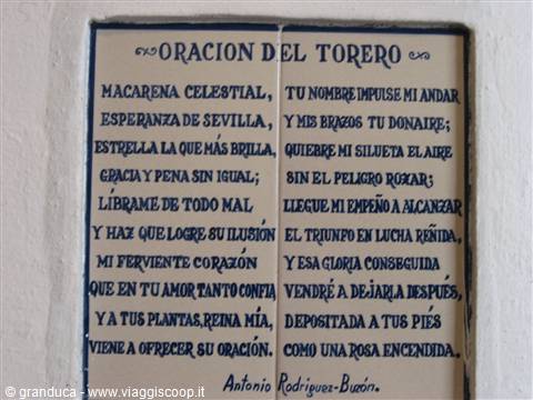 plaza de toros : la preghiera del toreador