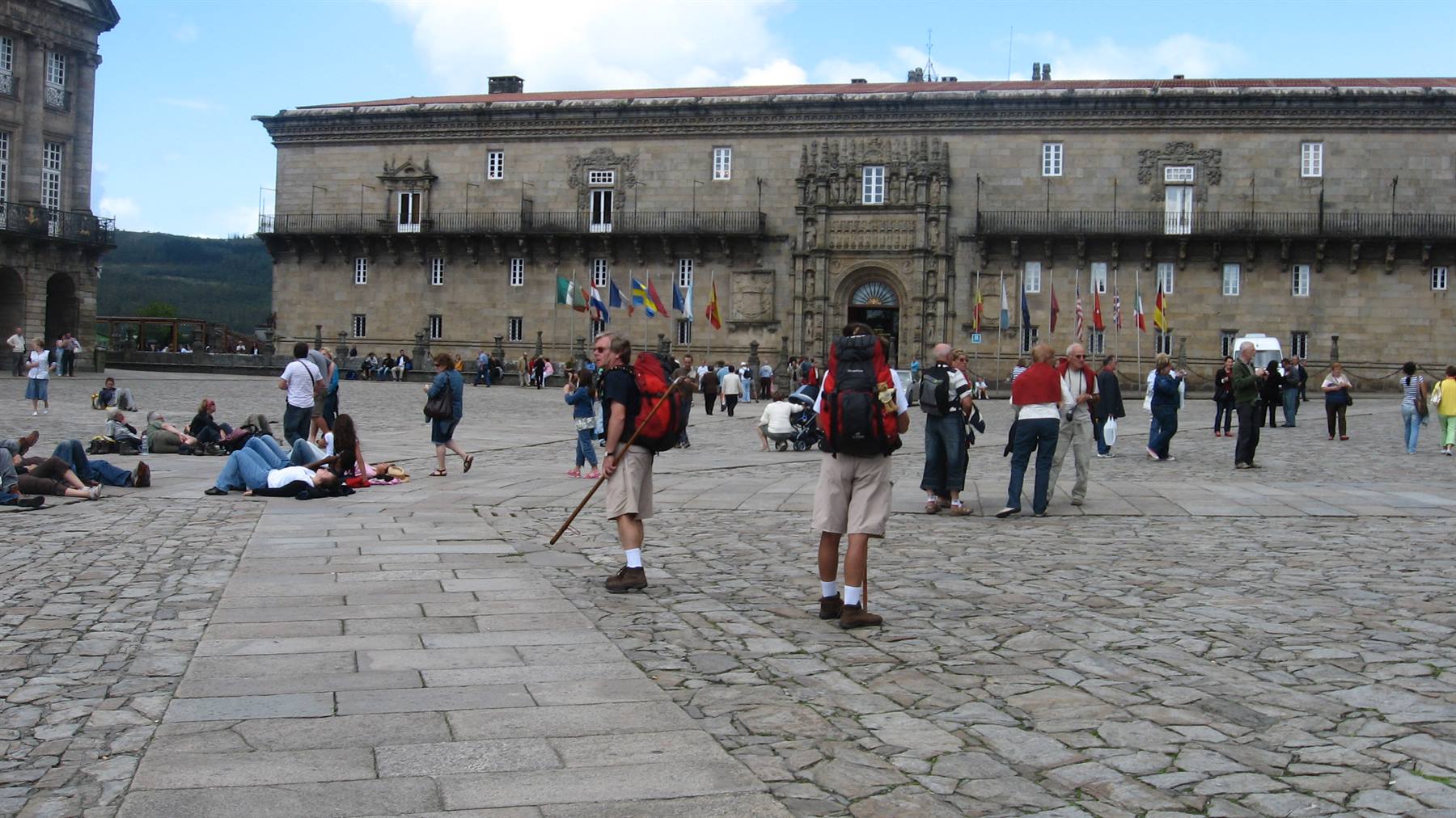 Santiago : la grande piazza