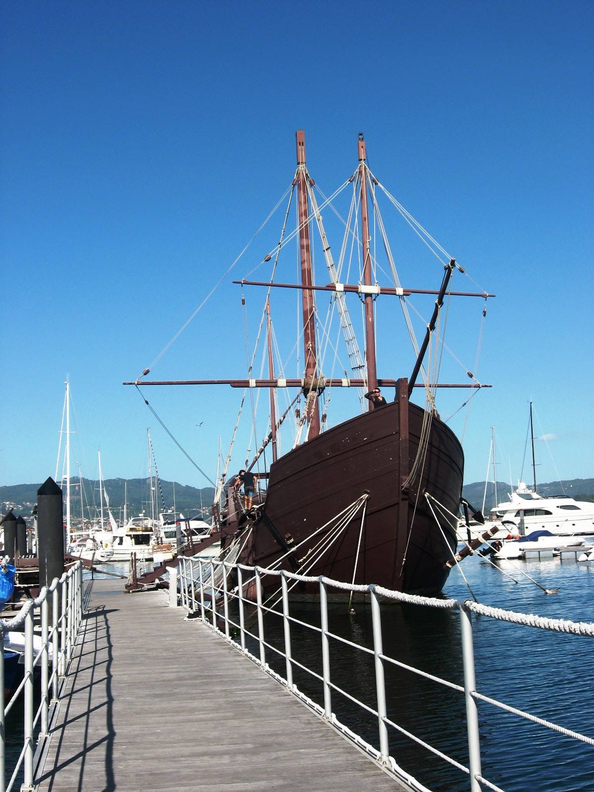 riproduzione della caravella Nina