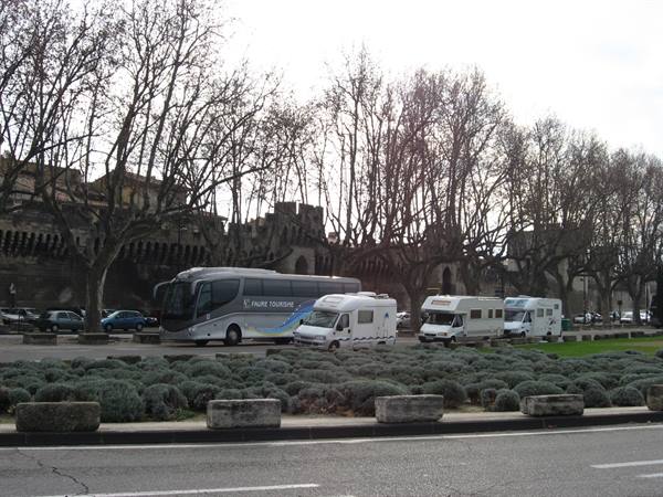 avignone ed il camper