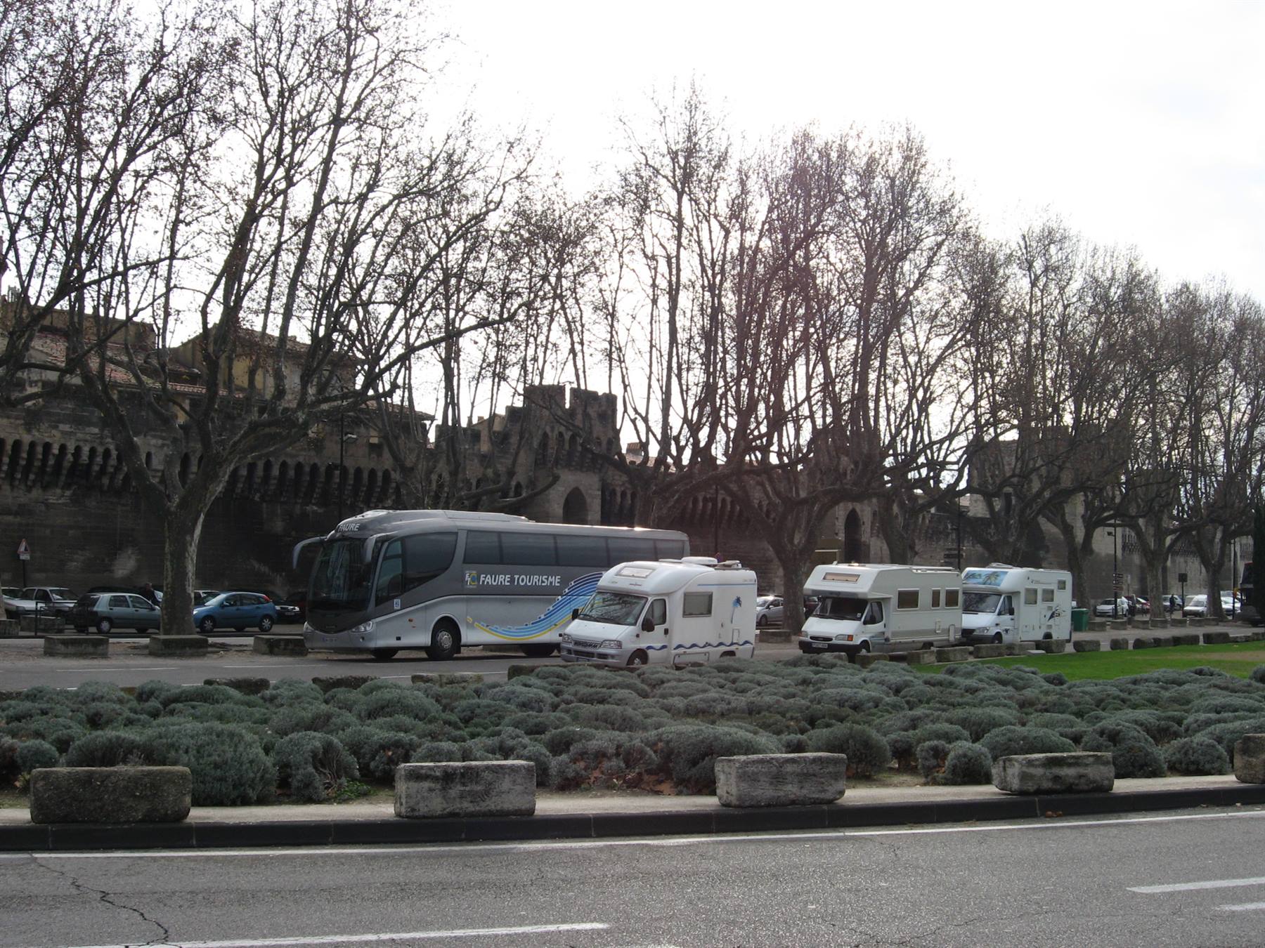 avignone ed il camper