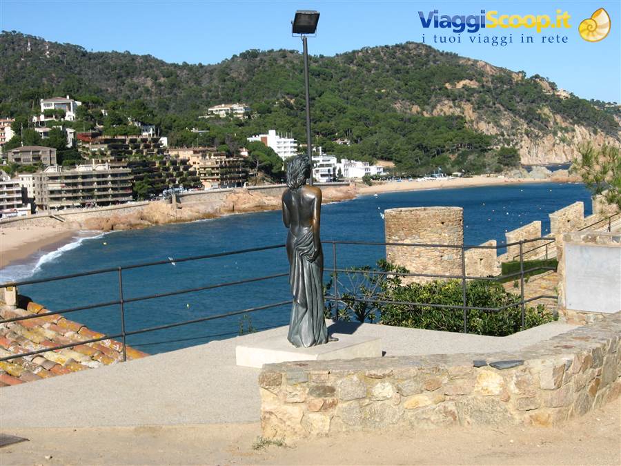 la statua di Ava Gardner