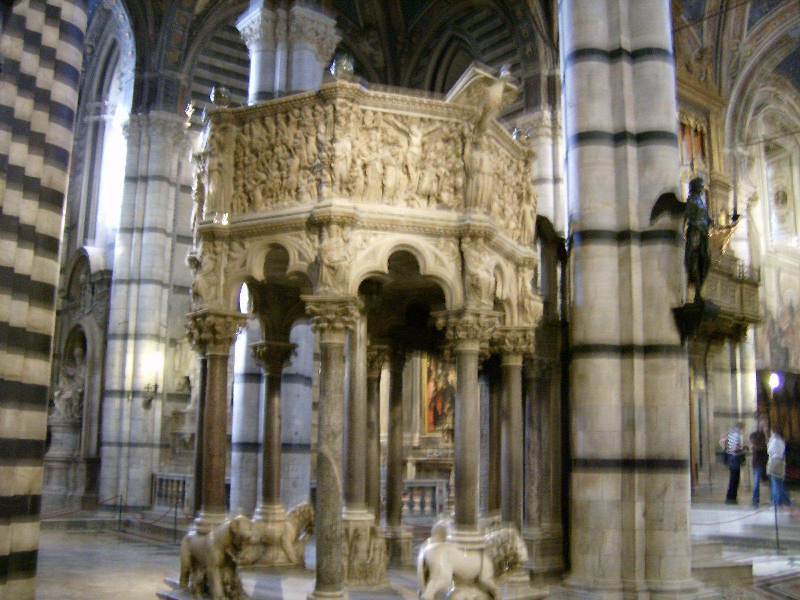 Siena Duomo pulpito