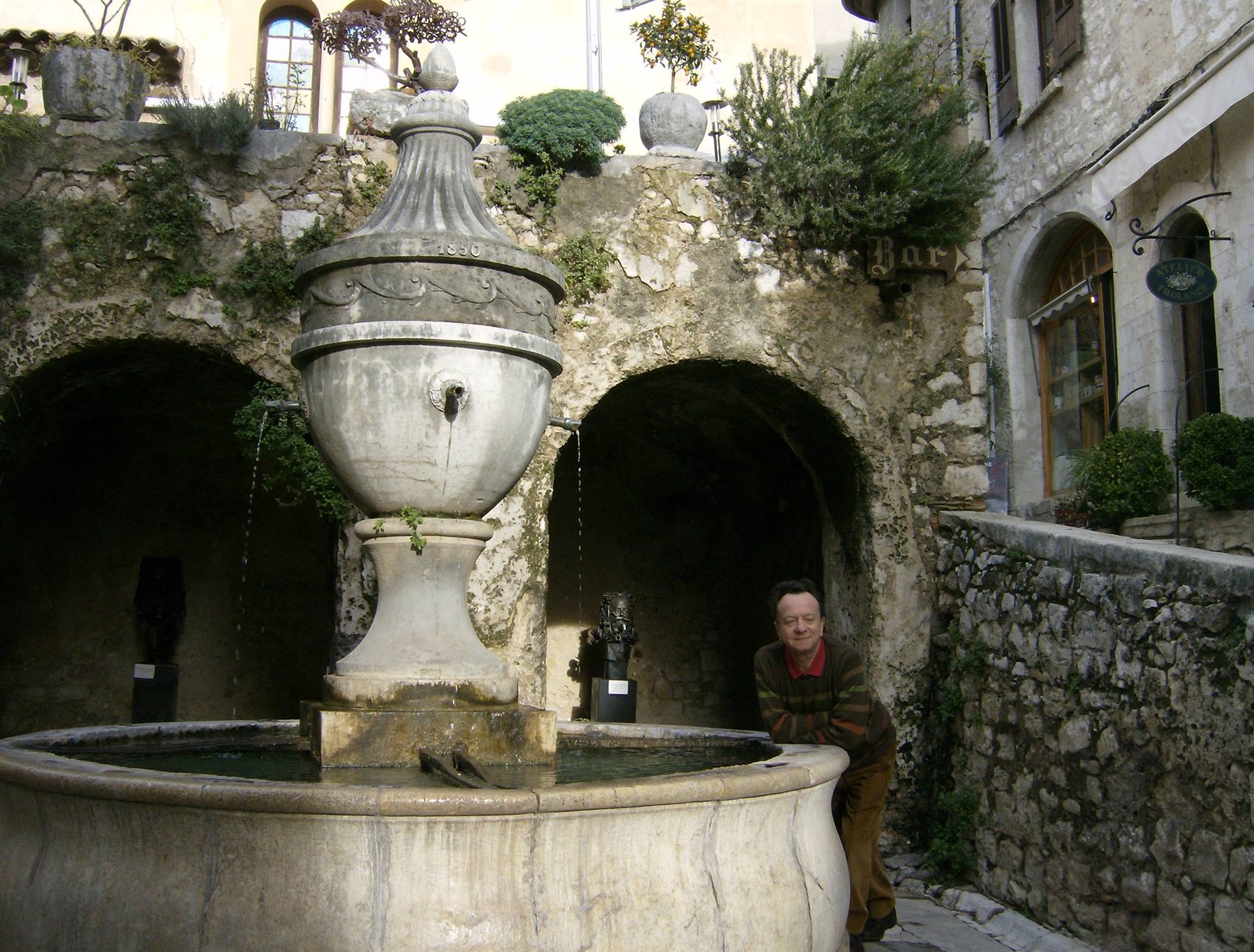 Place de la Grande Fontaine ed io