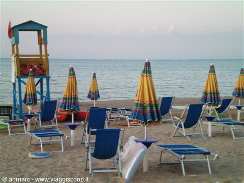 spiaggia camping