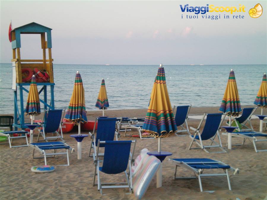 spiaggia camping