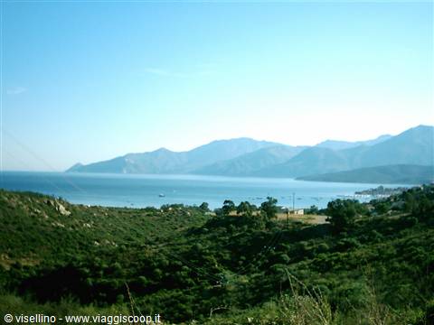Vista baia Saint _ Florent