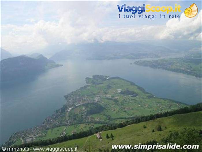 Il Lago dei quattro Cantoni visto dal Rigi