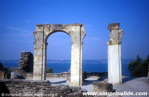 Il lago di garda in Mountain Bike