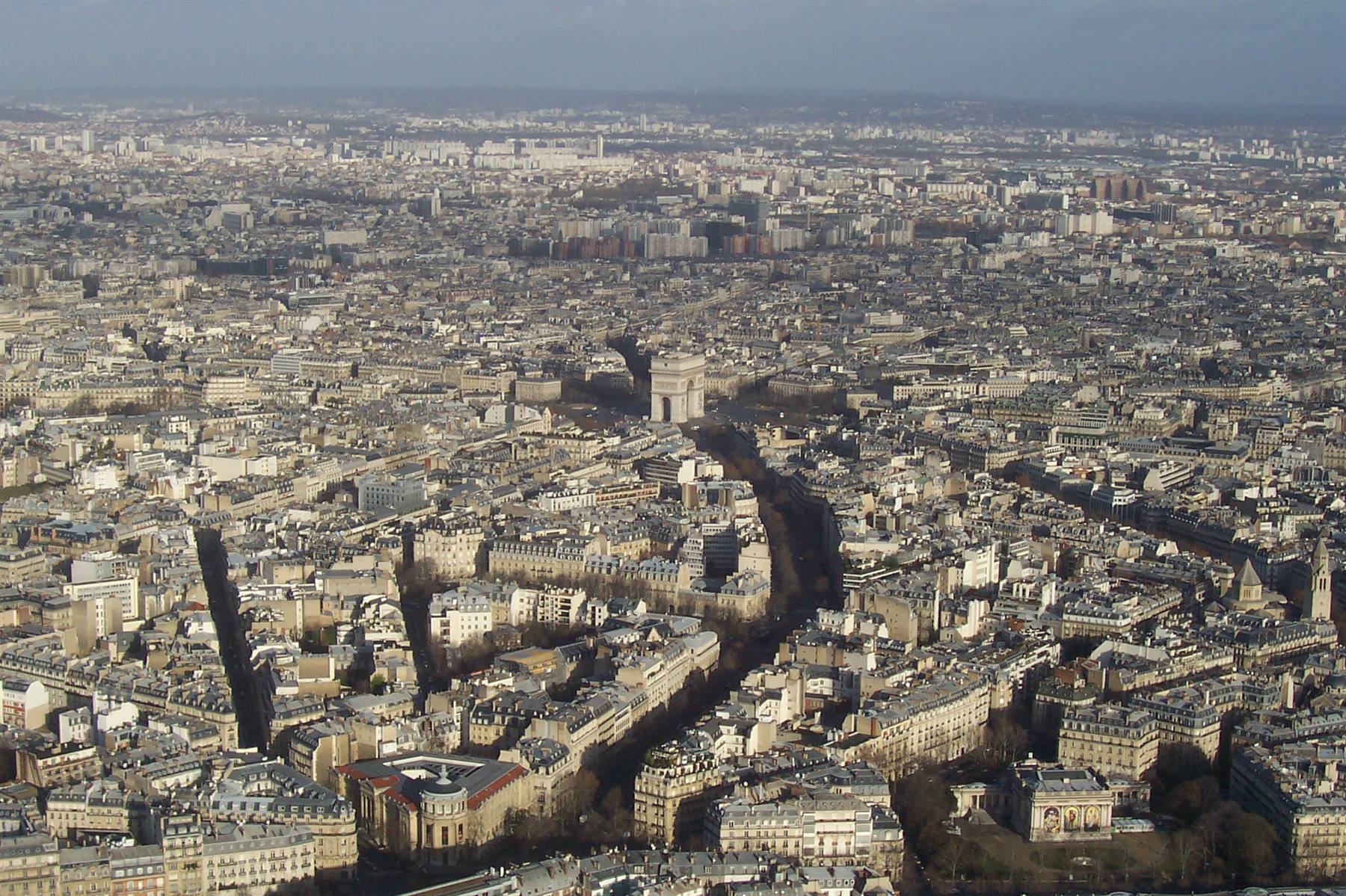 PANORAMA DALLA TOUR EIFFEL