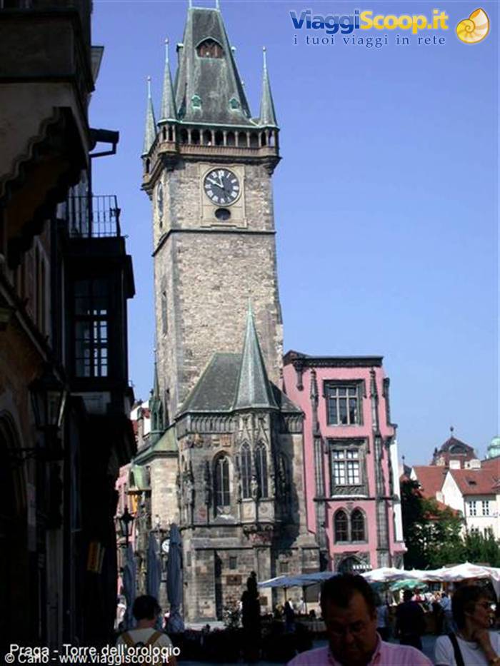 Praga - La torre dell'Orologio