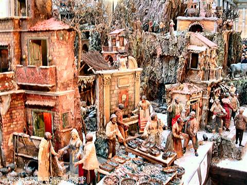 Napoli - Galleria Umberto - Presepe