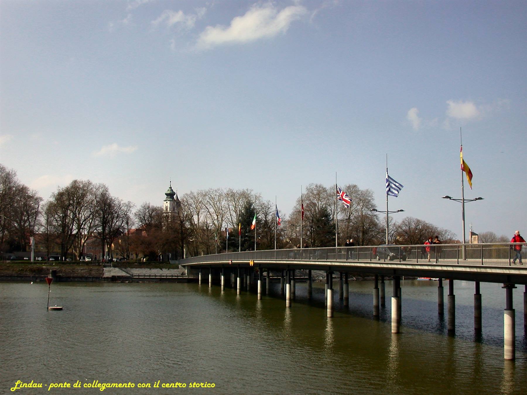Lindau - il ponte per il centro storico