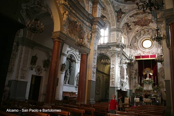 Alcamo - Chiesa di san Paolo e Bartolomeo