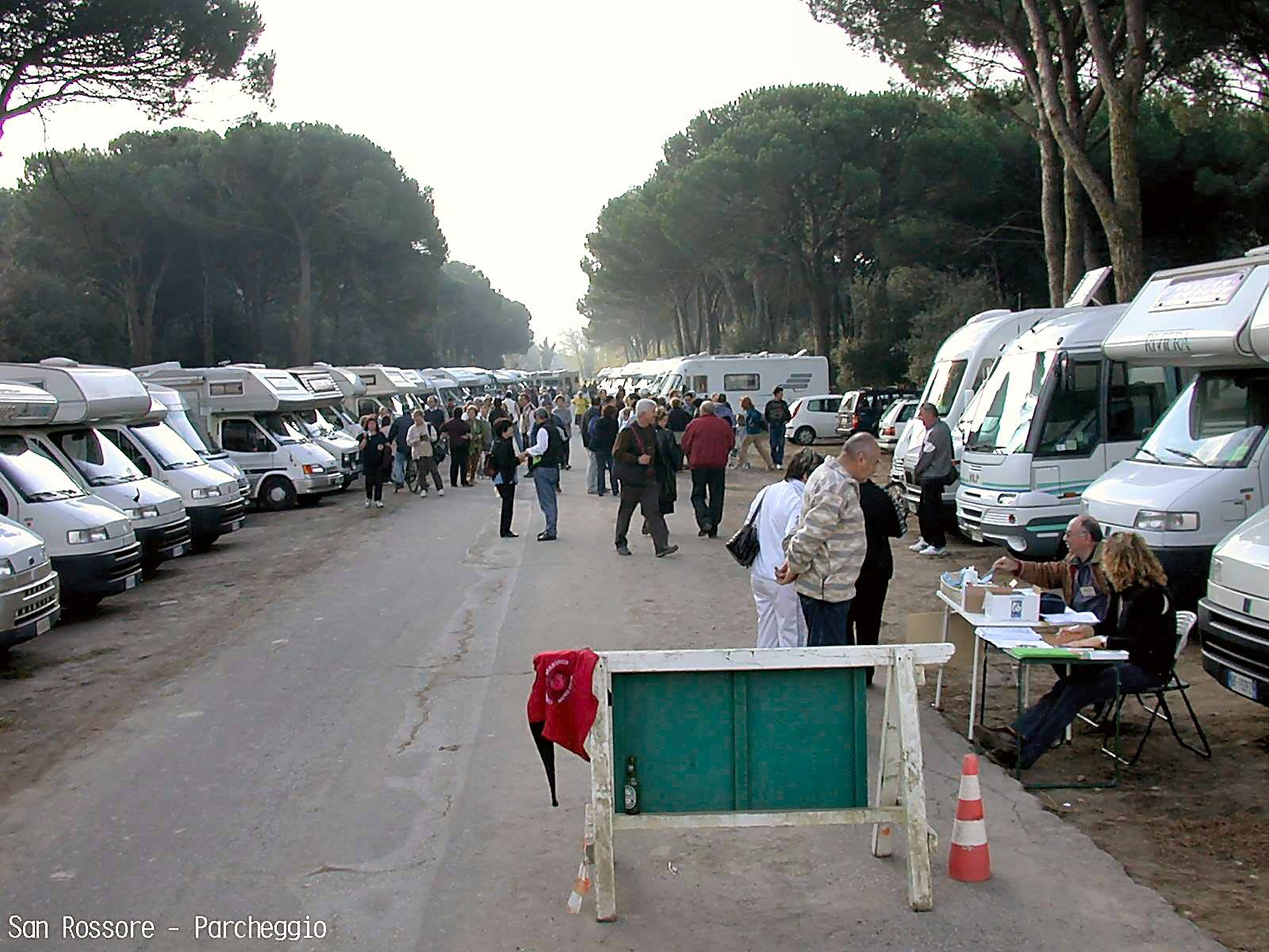 Tenuta di San Rossore - Parcheggio