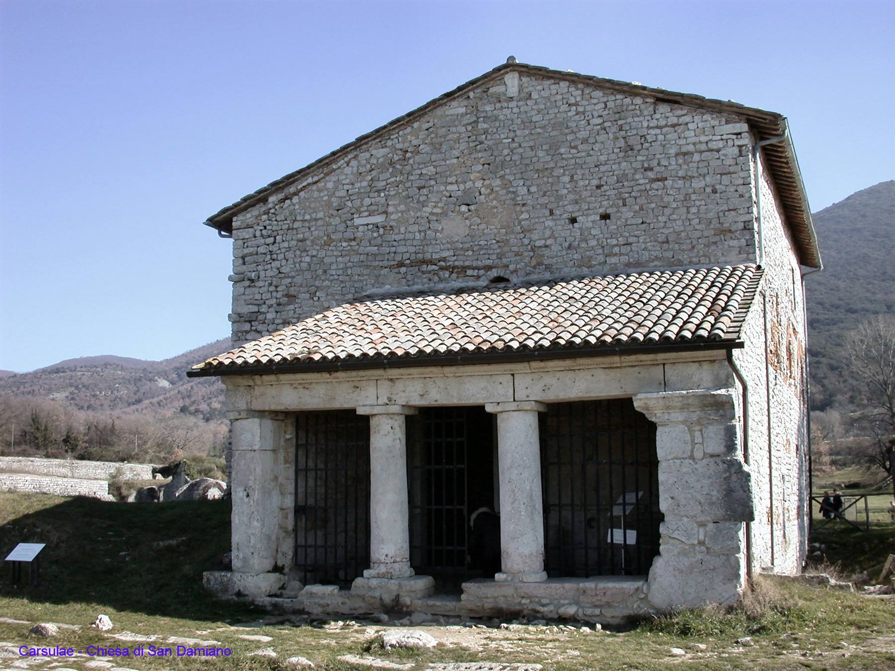 Carsulae - Chiesetta di San Damiano