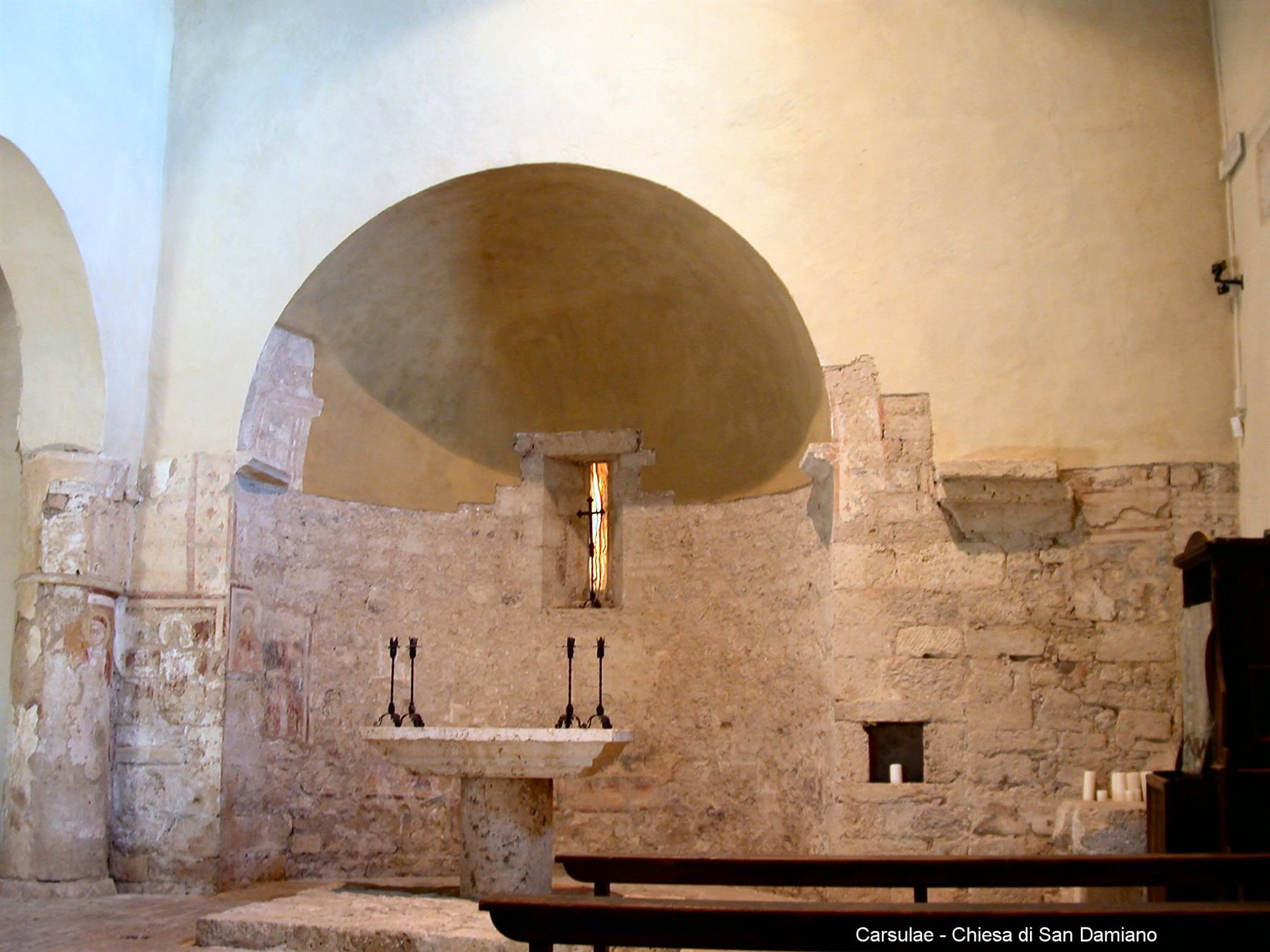 Carsulae - Chiesetta di San Damiano