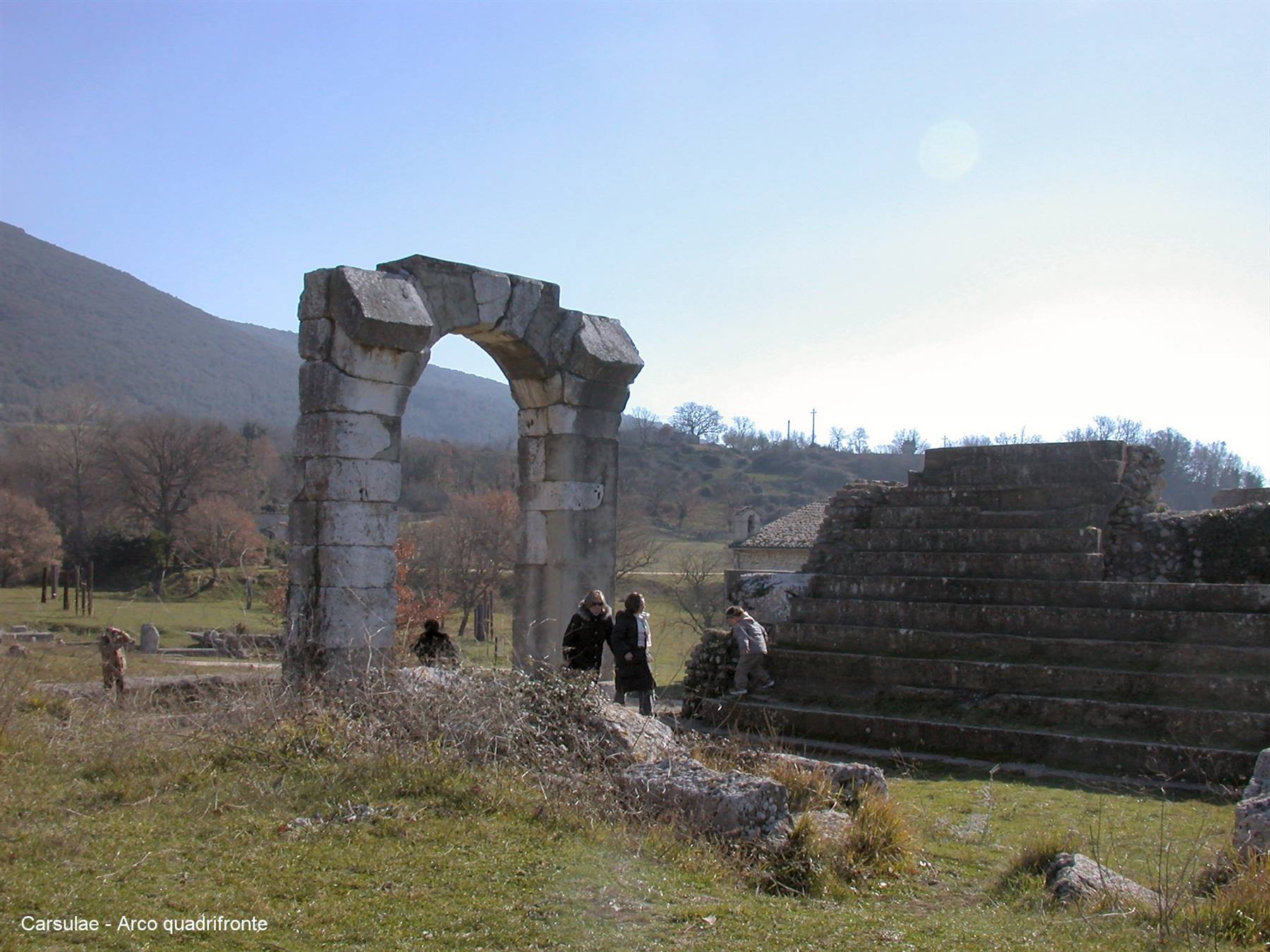 Carsulae - Arco quadrifronte