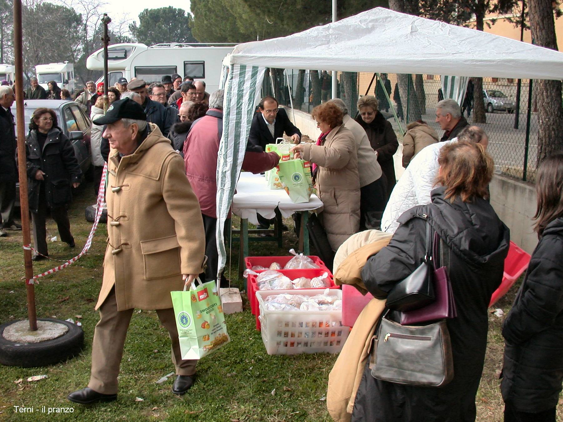 Terni - Il pranzo di chiusura raduno