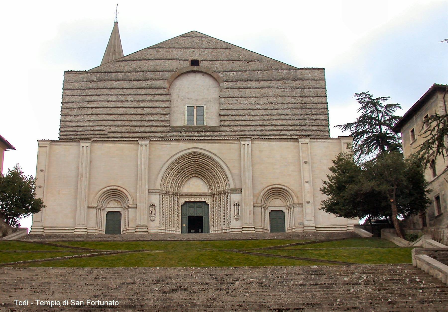 Todi - Tempio di San Fortunato