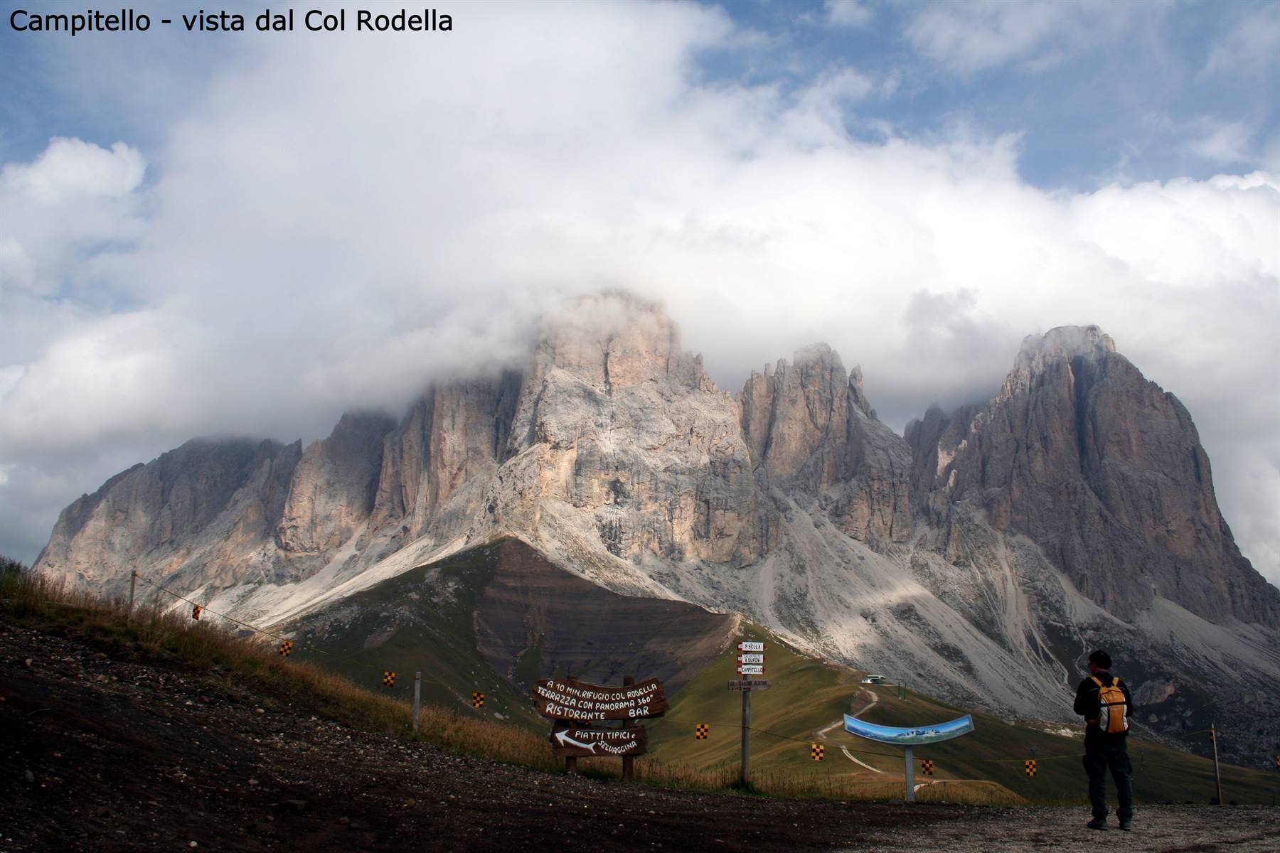 Campitello - vista dal Col Rodella