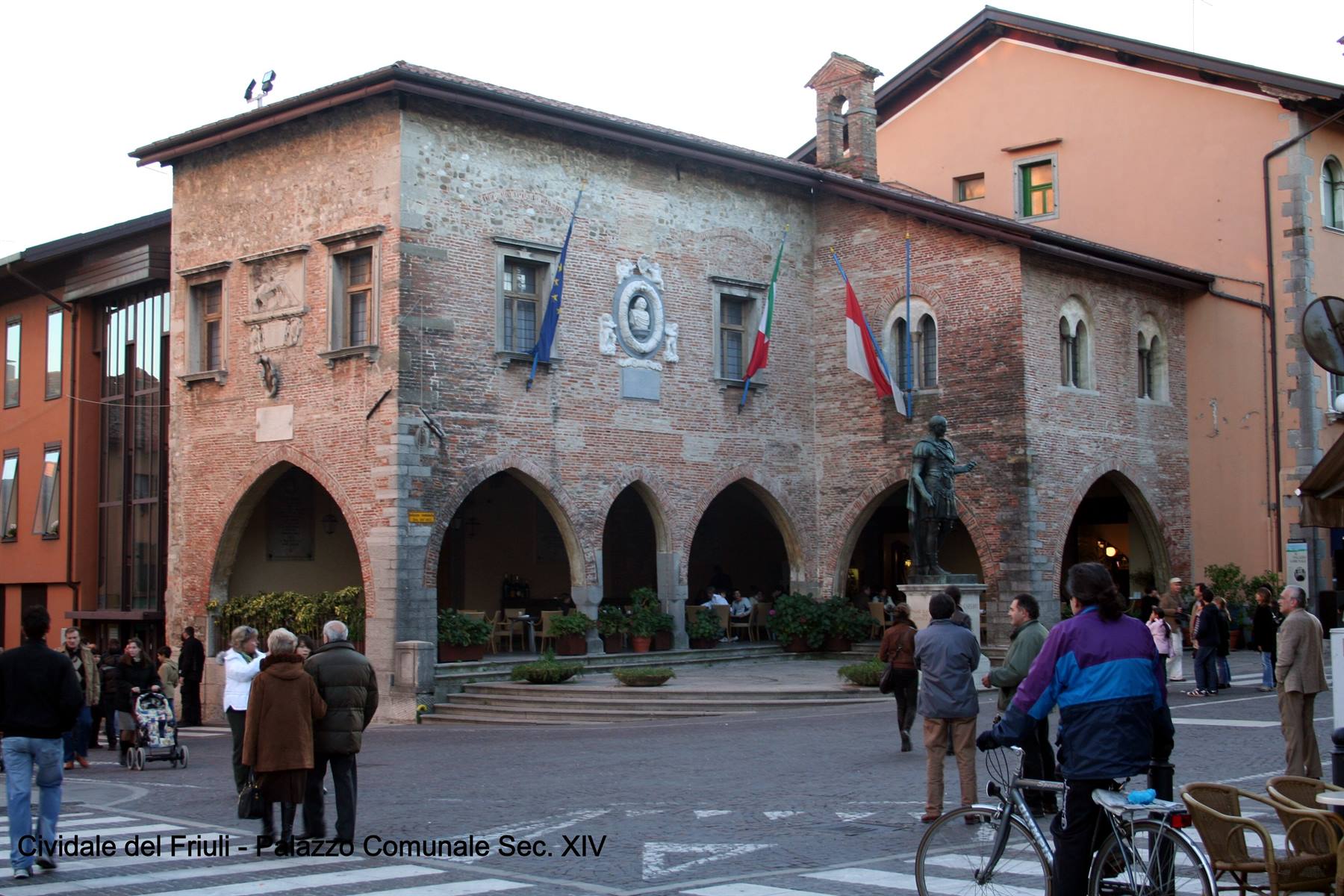Cividale del Friuli - Palazzo Comunale Sec. XIV°