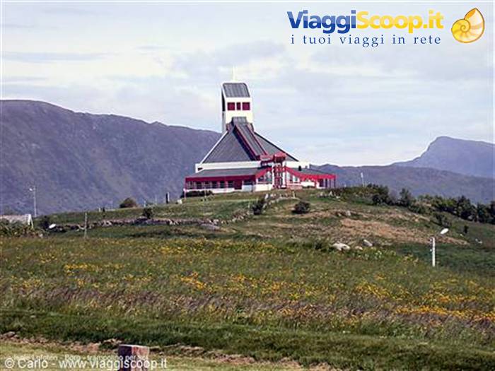 Isole Lofoten - Trampolino da sci di Borg