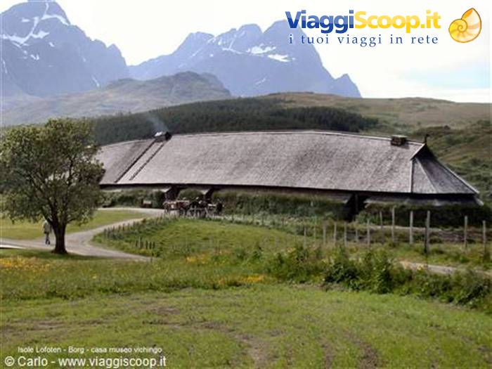 Isole Lofoten - Borg - Casa museo vichingo