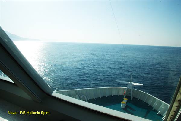 In navigazione - Nave F/B Hellenic Spirit