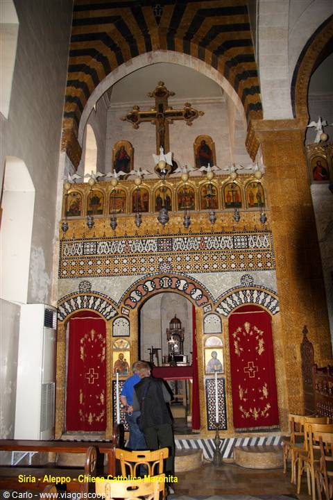 Siria - Aleppo - Quartiere Armeno - Chiesa Maronita