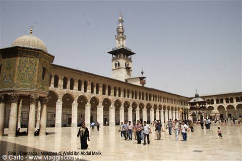 Siria - Damasco - Moschea di Walid ibn Abdul Malik