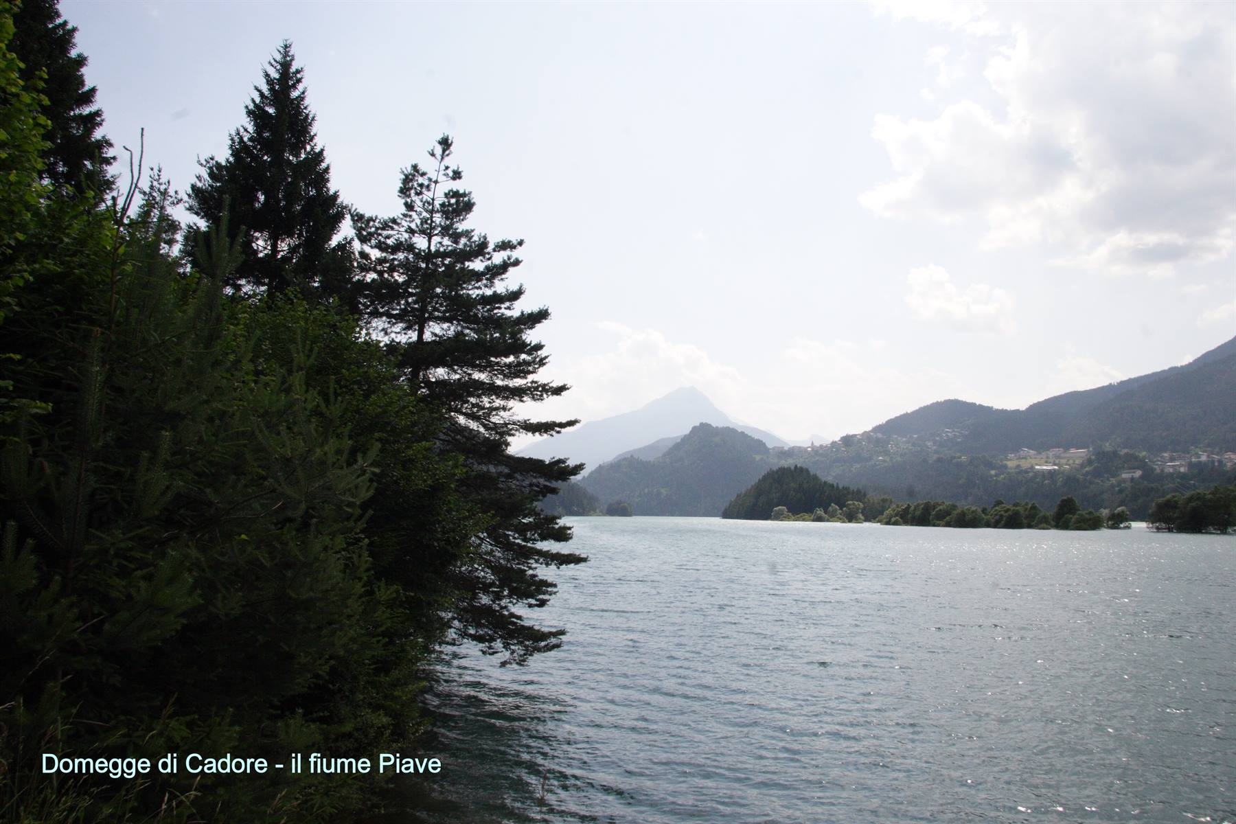 Domegge di Cadore - il fiume Piave