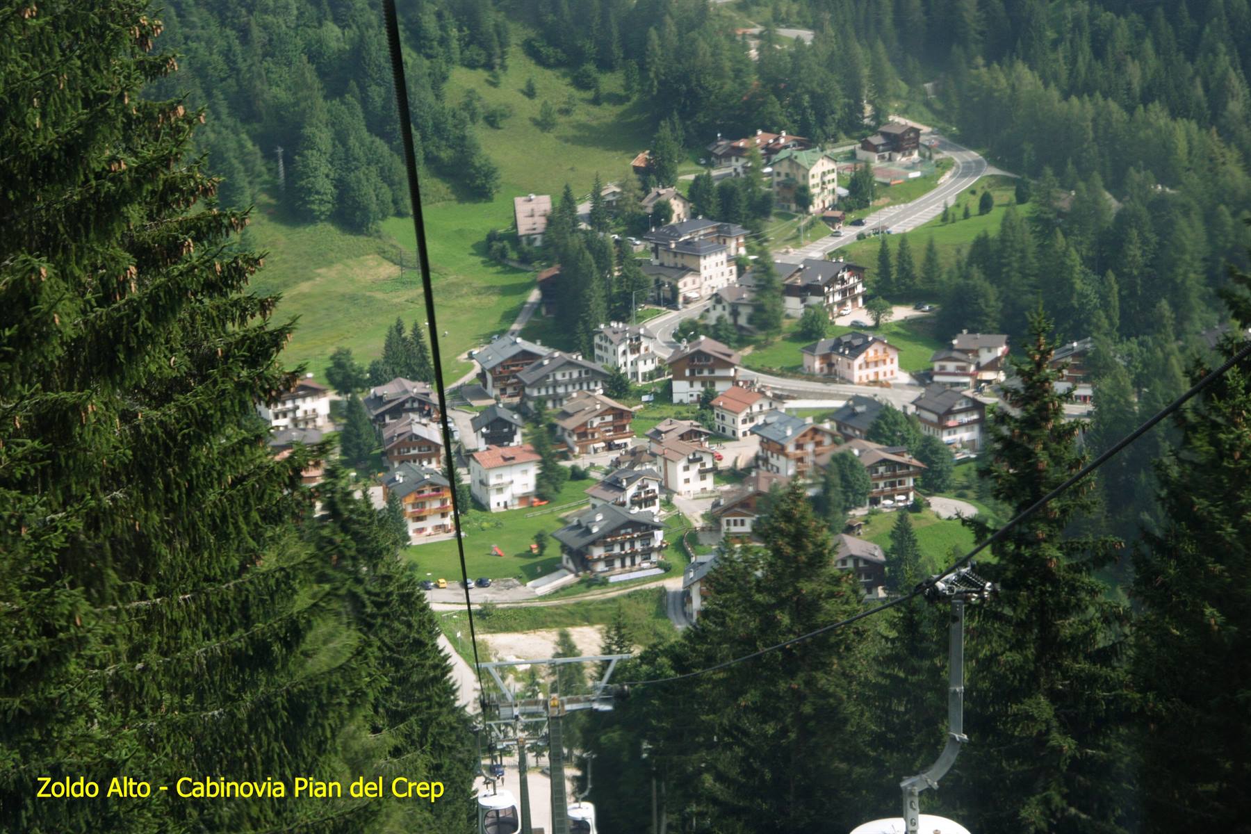 Pecol di Zoldo Alto - Cabinovia Pian del Crep