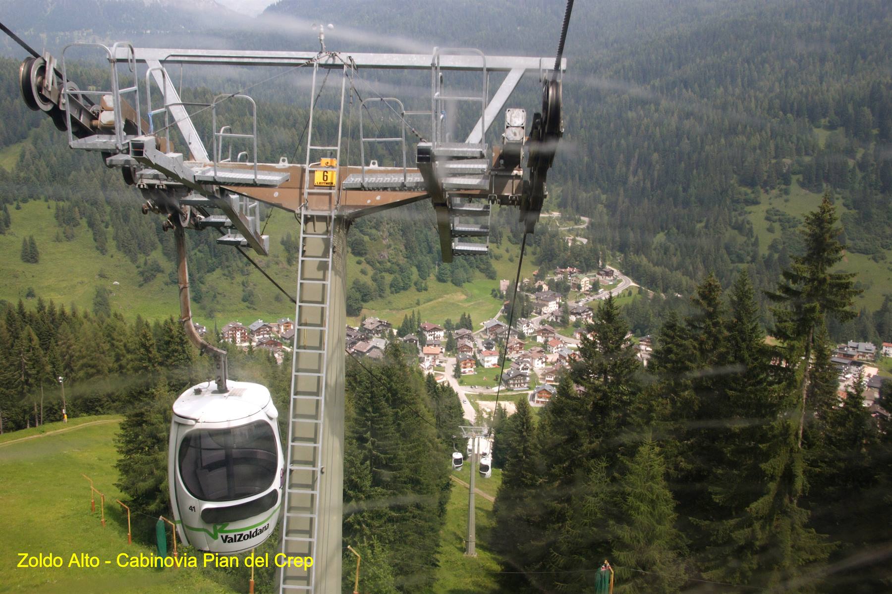 Pecol di Zoldo Alto - Cabinovia Pian del Crep