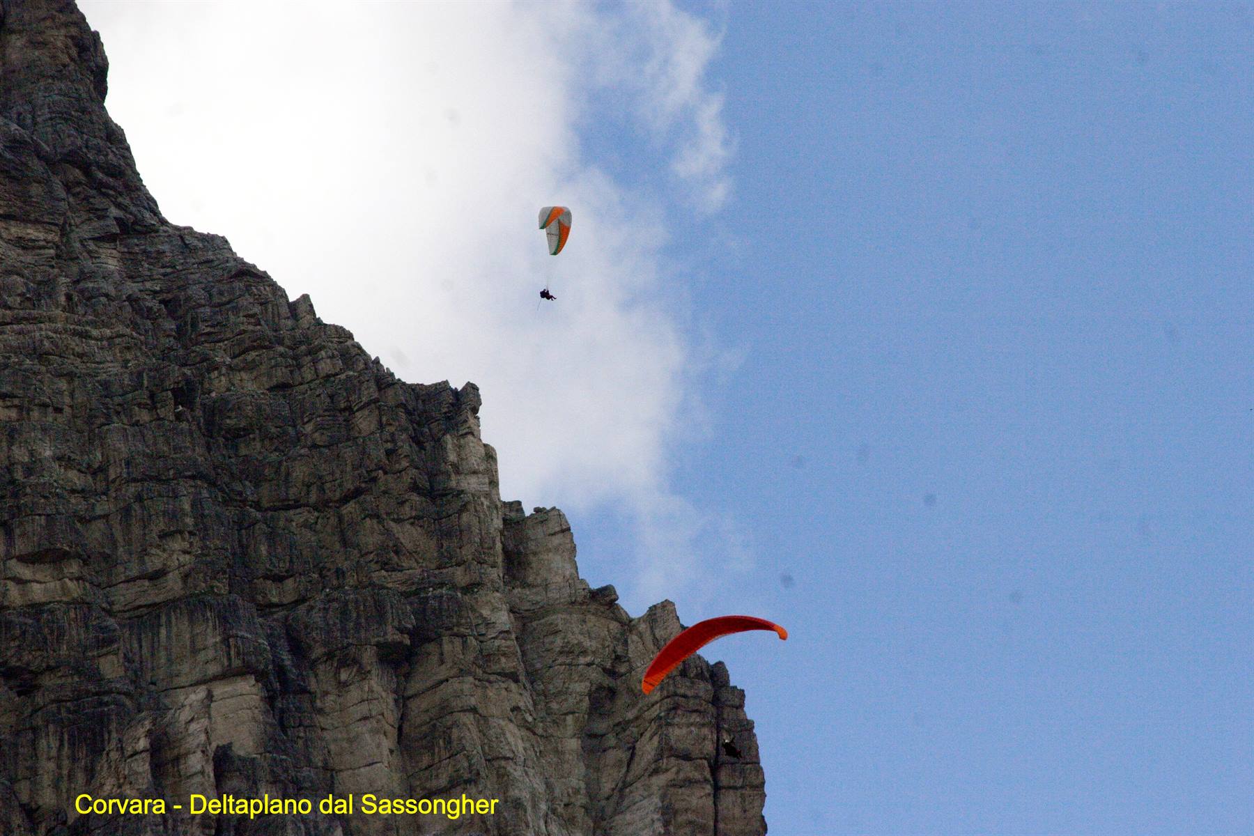 Corvara - Parapendio dal Sassongher