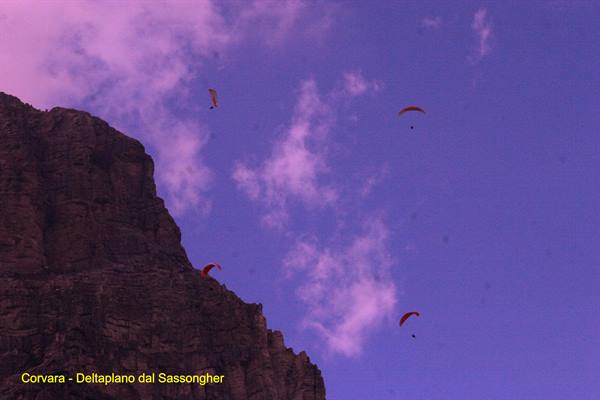 Corvara - Parapendio dal Sassongher