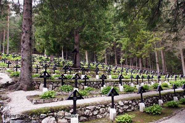 Dobbiaco - Monte Piana - Cimitero militare della prima guerra mondiale
