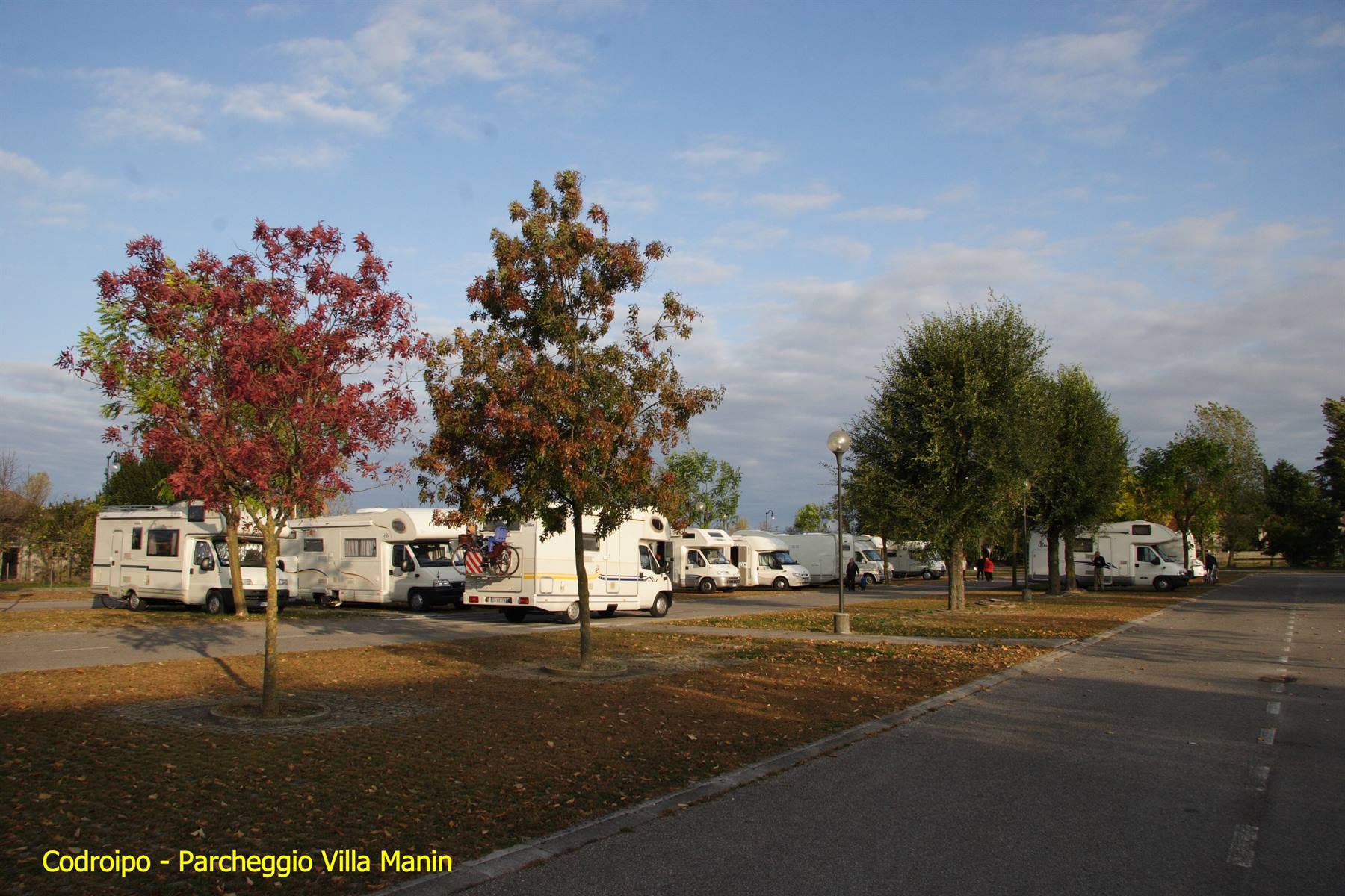 Codroipo - Parcheggio di Villa Manin