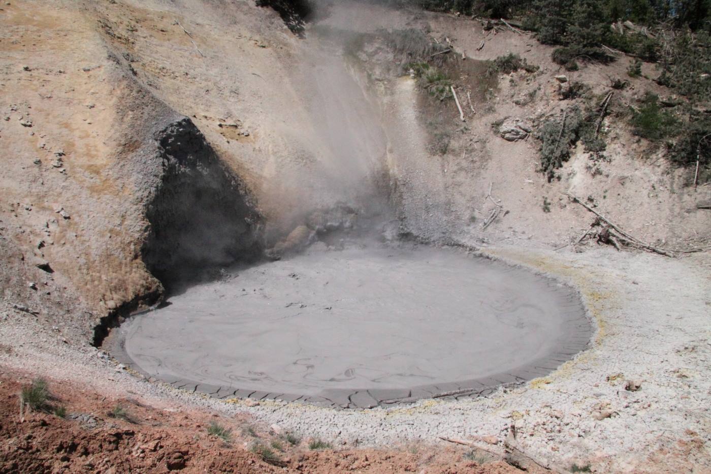 Yellostone Park - Mud Vulcano Aerea
