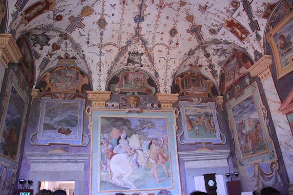 Castiglione del Lago - interno del Palazzo Ducale