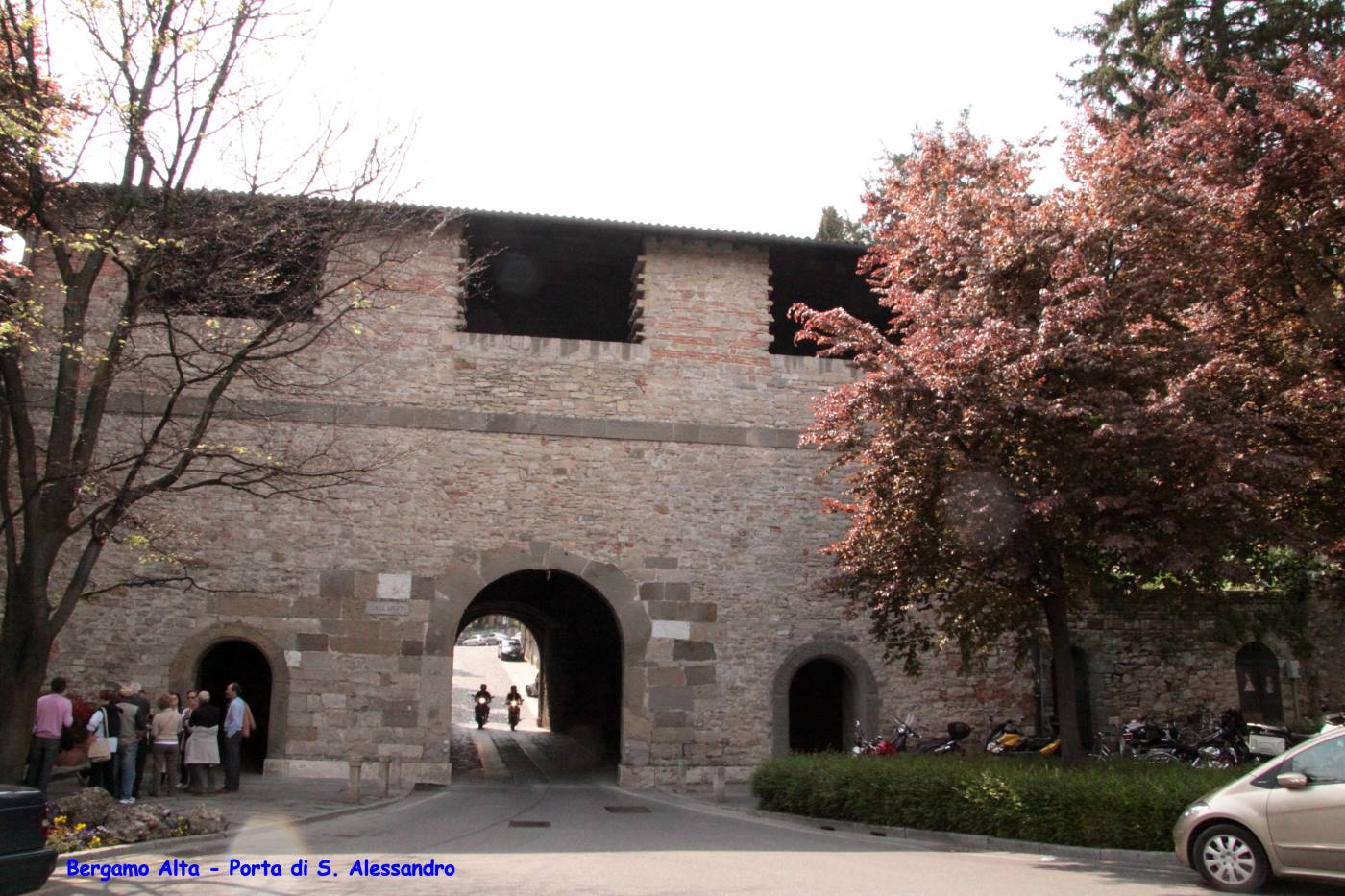 Bergamo alta - la porta di S. Alessandro