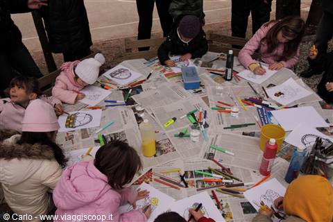 Campeggio Bled - i bambini creano
