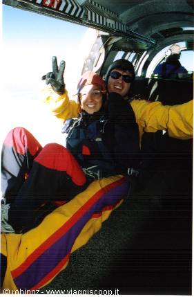 Io e Peter prima del grande salto!